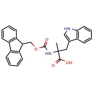 2-((((9H-fluoren-9-yl)methoxy)carbonyl)amino)-3-(1H-indol-3-yl)-2-methylpropanoic acid