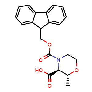 (2R,3S)-4-Fmoc-2-methyl-morpholine-3-carboxylic acid