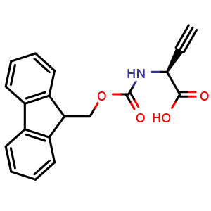 (S)-2-((((9H-Fluoren-9-yl)methoxy)carbonyl)amino)but-3-ynoic acid