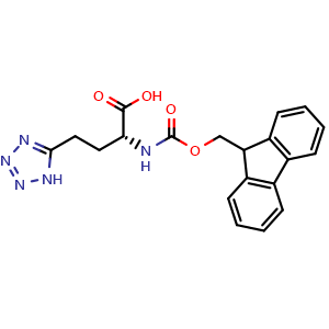 (R)-2-((((9H-Fluoren-9-yl)methoxy)carbonyl)amino)-4-(1H-tetrazol-5-yl)butanoic acid