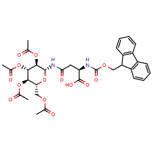 Fmoc-L-Asn(beta-D-Glc(Ac)4-OH