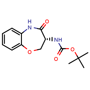 tert-Butyl (R)-(4-oxo-2,3,4,5-tetrahydrobenzo[b][1,4]oxazepin-3-yl)carbamate