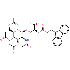 Fmoc-L-Ser(beta-D-GlcNAc(Ac)3)-OH