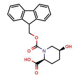 (2S,5S)-1-(((9H-fluoren-9-yl)methoxy)carbonyl)-5-hydroxypiperidine-2-carboxylic acid