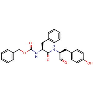 Chemical structure of Z-Phe-Tyr-aldehyde , CAS 167498-29-5, AChemBlock AD266943