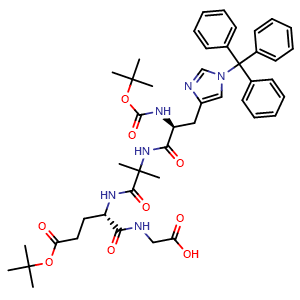 Boc-His(Trt)-Aib-Glu(OtBu)-Gly-OH