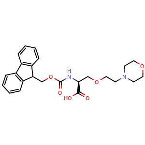 Chemical structure of Fmoc-Semor-OH , CAS 2255321-54-9, AChemBlock AD267122
