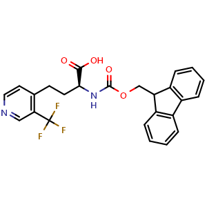 (S)-2-((((9H-fluoren-9-yl)methoxy)carbonyl)amino)-4-(3-(trifluoromethyl)pyridin-4-yl)butanoic acid