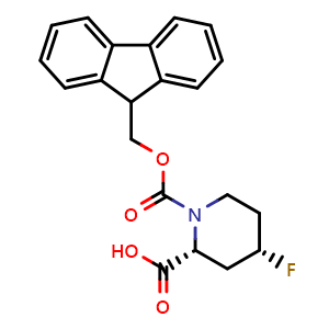 (2R,4S)-1-Fmoc-4-fluoropiperidine-2-carboxylic acid