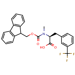 Fmoc-N-Me-L-Phe(3-CF3)-OH