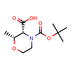 Boc-(2R,3R)-2-methyl-3-carboxymorpholine