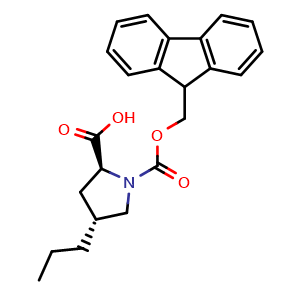 (2S,4R)-1-(9H-fluoren-9-ylmethoxycarbonyl)-4-propyl-pyrrolidine-2-carboxylic acid