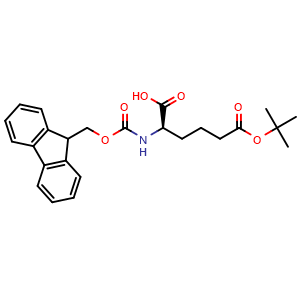 (2R)-6-(tert-Butoxy)-2-({ [(9H-fluoren-9-yl)methoxy]carbonyl}amino)-6-oxohexanoic acid