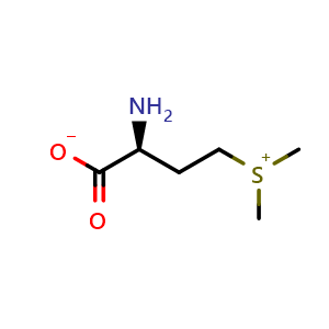 Chemical structure of (S)-2-amino-4-(dimethylsulfonio)butanoate , CAS 4727-40-6, AChemBlock AD267452