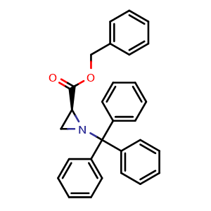 Benzyl (S)-1-tritylaziridine-2-carboxylate