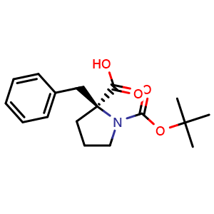 (S)-2-benzyl-1-(tert-butoxycarbonyl)pyrrolidine-2-carboxylic acid