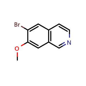 6-Bromo-7-methoxyisoquinoline