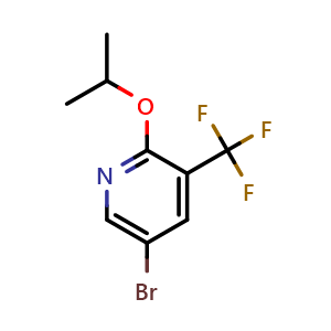 5-Bromo-2-isopropoxy-3-(trifluoromethyl)pyridine