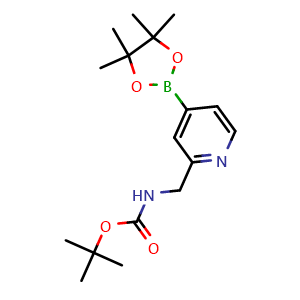 tert-butyl ((4-(4,4,5,5-tetramethyl-1,3,2-dioxaborolan-2-yl)pyridin-2-yl)methyl)carbamate