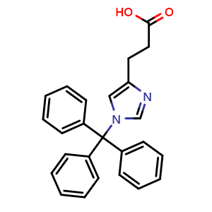 3-(1-trityl-1H-imidazol-4-yl)propanoic acid