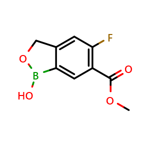 methyl 5-fluoro-1-hydroxy-1,3-dihydrobenzo[c][1,2]oxaborole-6-carboxylate