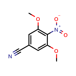 3,5-dimethoxy-4-nitrobenzonitrile