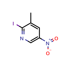 2-iodo-3-methyl-5-nitropyridine