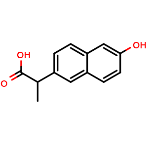 2-(6-hydroxynaphthalen-2-yl)propanoic acid