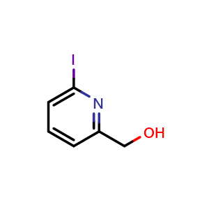 Chemical structure of (6-Iodopyridin-2-yl)methanol , CAS 851102-41-5, AChemBlock AD268043