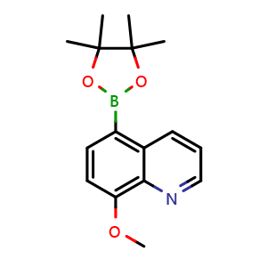 8-Methoxy-5-(4,4,5,5-tetramethyl-1,3,2-dioxaborolan-2-yl)quinoline