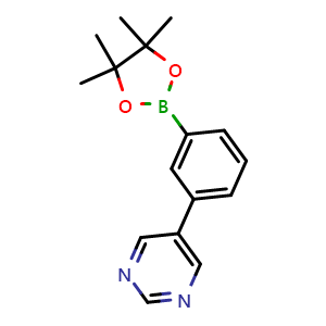 5-(3-(4,4,5,5-tetramethyl-1,3,2-dioxaborolan-2-yl)phenyl)pyrimidine