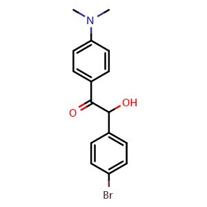 2-(4-Bromophenyl)-1-(4-(dimethylamino)phenyl)-2-hydroxyethan-1-one