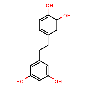 4-[2-(3,5-dihydroxyphenyl)ethyl]benzene-1,2-diol