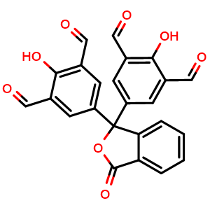 5,5'-(3-oxo-1,3-dihydroisobenzofuran-1,1-diyl)bis(2-hydroxyisophthalaldehyde)