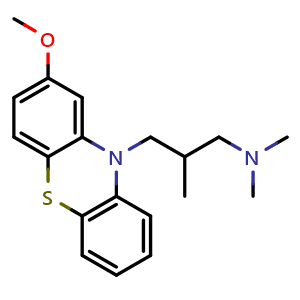 3-(2-methoxy-10H-phenothiazin-10-yl)-N,N,2-trimethylpropan-1-amine