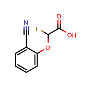 2-(2-cyanophenoxy)-2-fluoroacetic acid