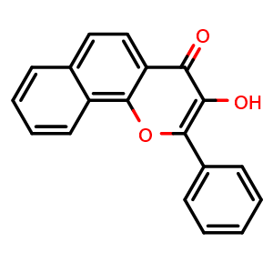 3-Hydroxy-2-phenyl-4H-benzo[h]chromen-4-one