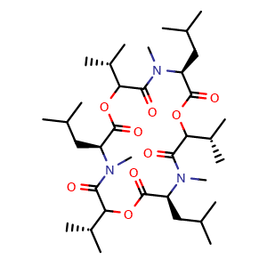 Chemical structure of Enniatin C , CAS 19893-23-3, AChemBlock AD268595