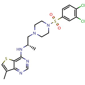 Chemical structure of LPA2 antagonist 1 , CAS 1017606-66-4, AChemBlock AD268616