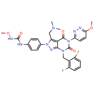Chemical structure of GnRH antagonist 2 , CAS 1709823-61-9, AChemBlock AD268654