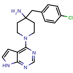 Chemical structure of CCT128930 , CAS 885499-61-6, AChemBlock AD268675
