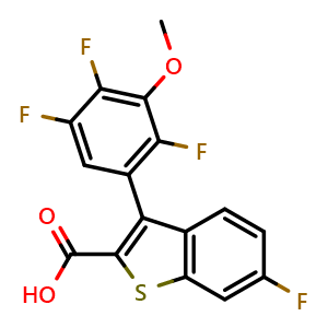 Chemical structure of PF-07328948 , CAS 2936625-34-0, AChemBlock AD268722