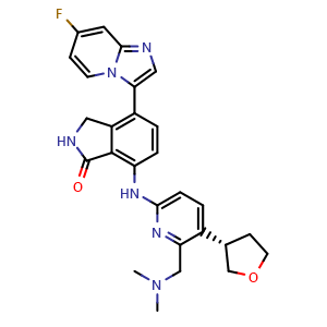 Chemical structure of NDI-101150 , CAS 2628486-22-4, AChemBlock AD268723