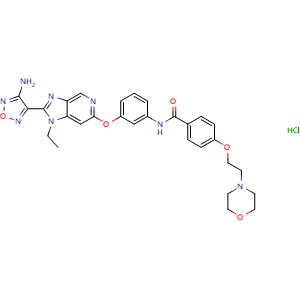 Chemical structure of GSK269962A hydrochloride , CAS 2095432-71-4, AChemBlock AD268756