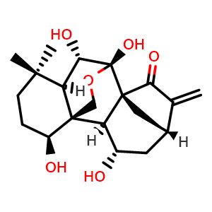 Chemical structure of Lasiodonin , CAS 38602-52-7, AChemBlock AD268768