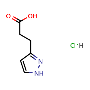 3-(1H-pyrazol-3-yl)propanoic acid hydrochloride