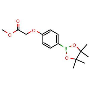 methyl 2-(4-(4,4,5,5-tetramethyl-1,3,2-dioxaborolan-2-yl)phenoxy)acetate