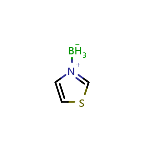 Chemical structure of (T-4)-Trihydro(thiazole-kappaN3)boron , CAS 1240326-56-0, AChemBlock AD268889