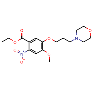 Ethyl 4-methoxy-5-(3-morpholinopropoxy)-2-nitrobenzoate