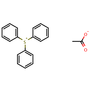 Triphenylsulfonium acetate